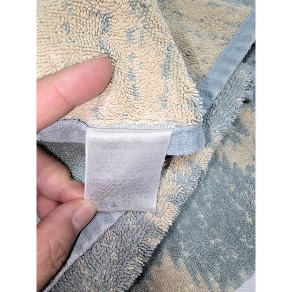 Vintage Springmaid Bath Towel Southwest Aztec Pattern Blue/Tan - Replacement - Picture 5 of 5